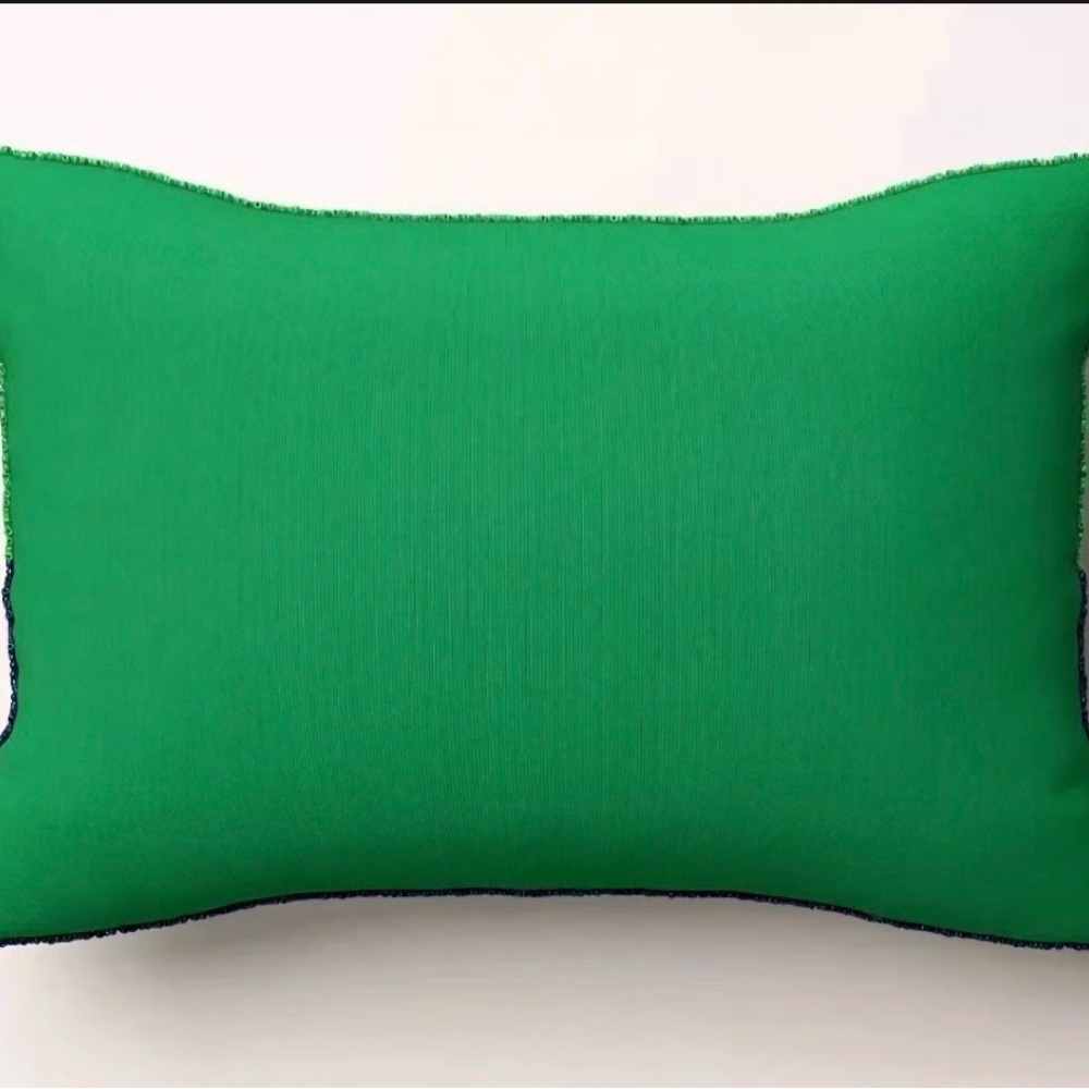 NWT KSNY Green and Blue Couch Potato Pillow - Picture 4 of 6